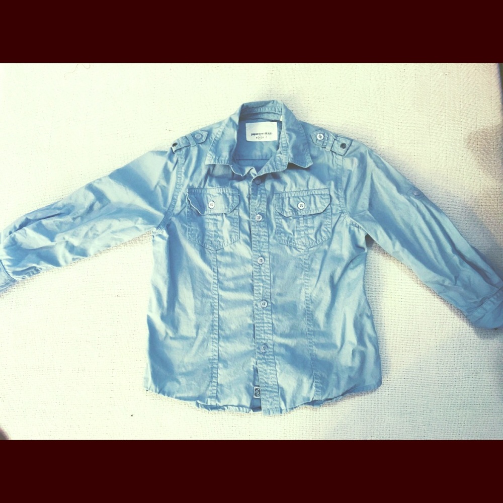 Light Blue Long Sleeve Button Down